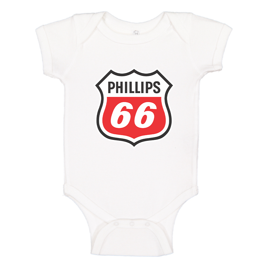 Phillips 66 Gas Station Baby Romper Onesie