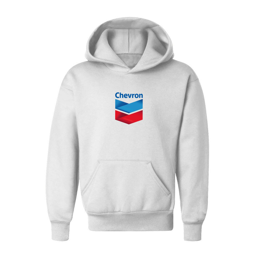 Youth Kids Chevron Gas Station Pullover Hoodie