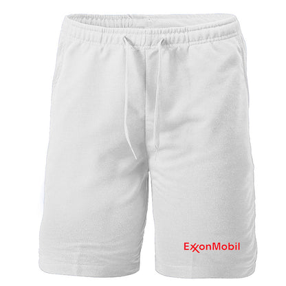 Men's Exxon Mobil Gas Station  Athletic Fleece Shorts