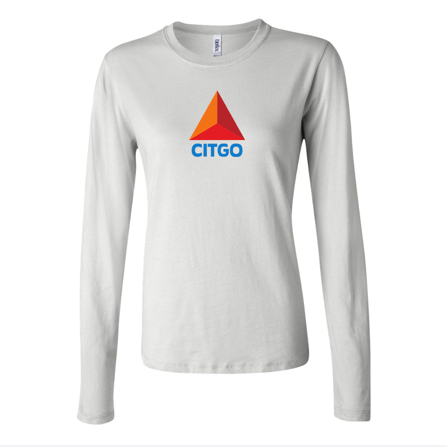 Women's Citgo Gas Station Long Sleeve T-Shirt