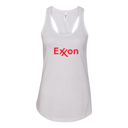 Women's Exxon Gas Station Racerback Tank Top