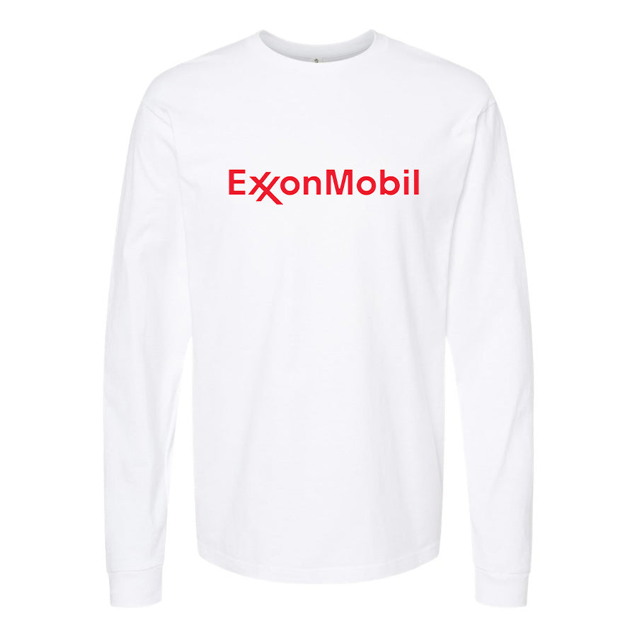 Youth Kids Exxon Mobil Gas Station Long Sleeve T-Shirt