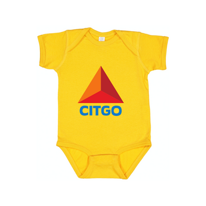 Citgo Gas Station Baby Romper Onesie